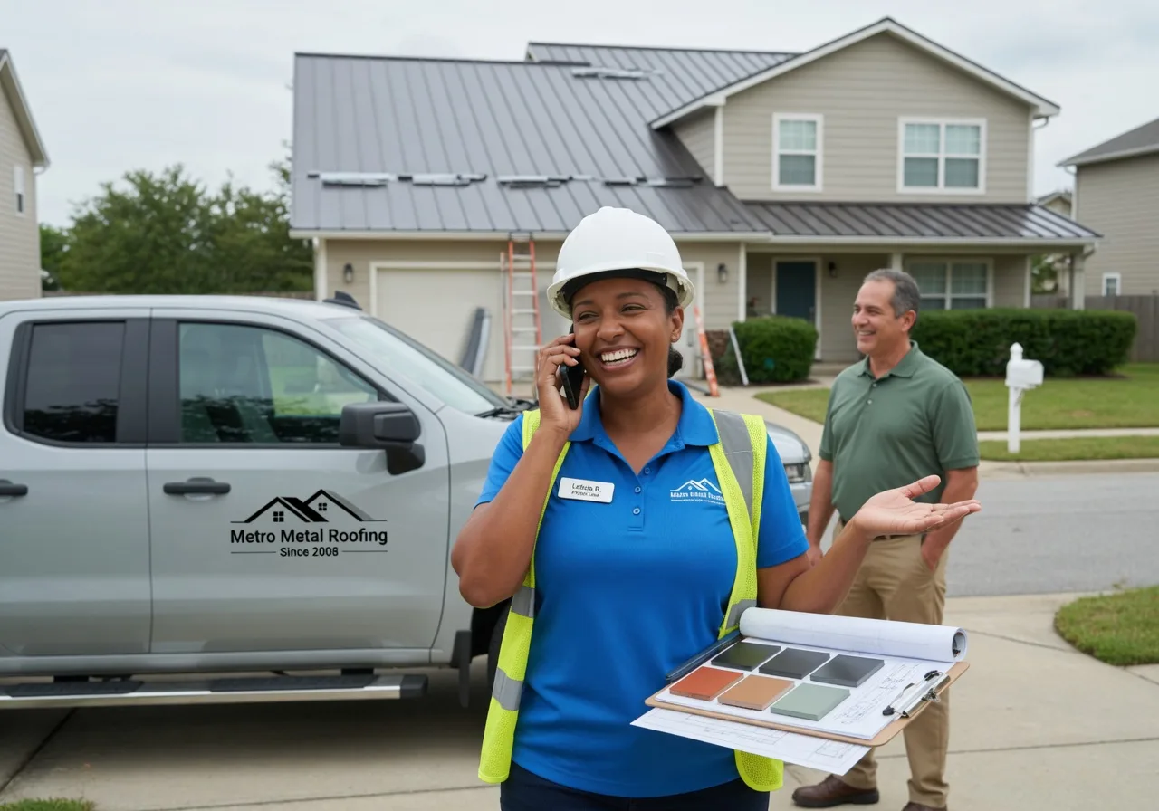 Storm Damage Metal Roof Repair in Laurel Springs, NC